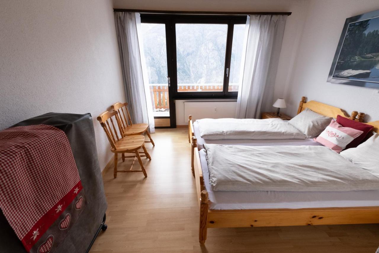 Panorama At Haus Waldheim Nr. 11 Lägenhet Grächen Exteriör bild